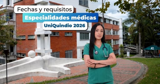 Especialidades médicas UniQuindío 2026: fechas y requisitos